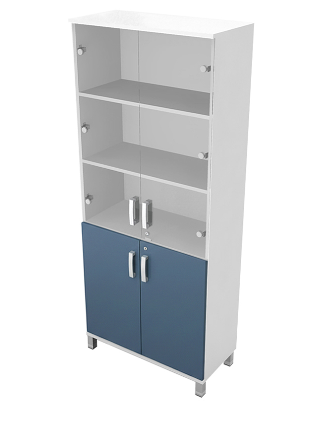 Prosklené skříně do ordinace